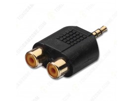 Converter Audio RCA to Jack Stereo 3.5mm